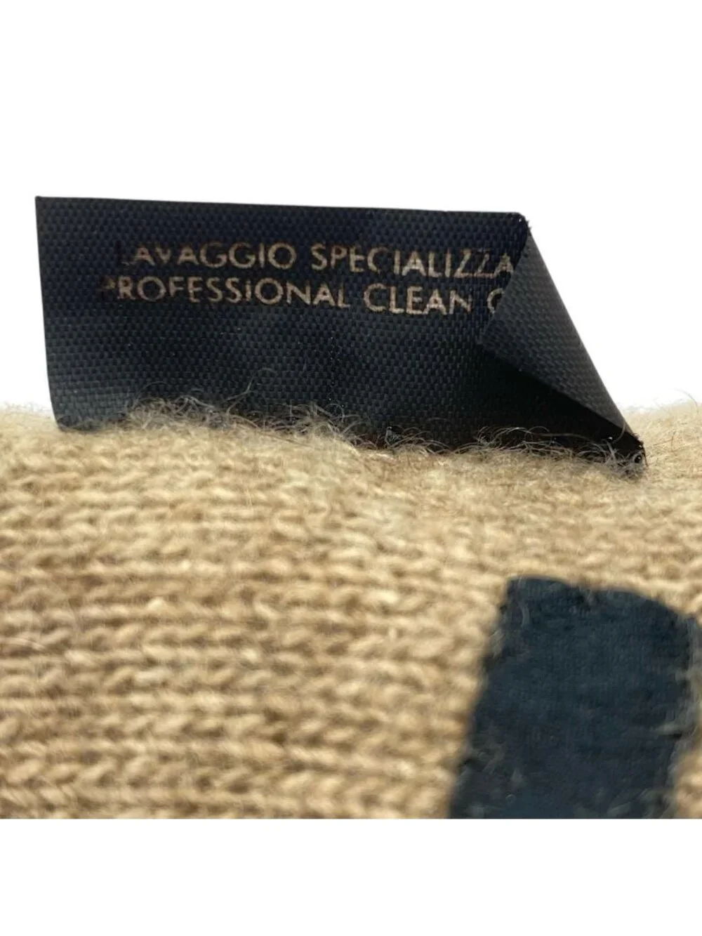 Gucci Gloves Leather Cashmere Brown